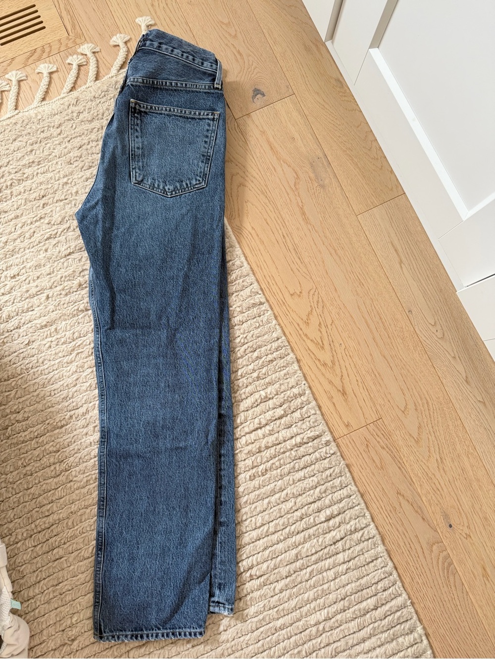 AGOLDE High Waist 90s Pinch Straight-Leg Jeans